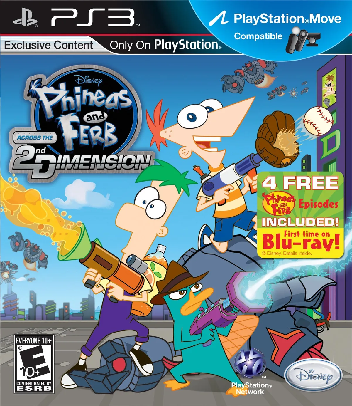 Phineas y Ferb: A través de la segunda dimensión